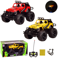 Машина аккум. р/у 5A-142A (36шт/2) 2 цвета,свет, в кор. 32*18*16.5 см, р-р игрушки – 26*16*15 см(КИ)