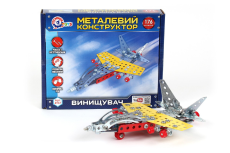 Конструктор металевий "Винищувач ТехноК" арт.4937(ІФ)