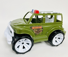 Іграшка дитяча "Позашляховик  класичний малий арт.324 вiйськовий(Полуциг)