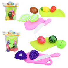 Продукти арт. JH27/27-1 (360шт/2) мікс 2 види,фрукти и овочі, аксес пакет 29*21,5см(КІ)