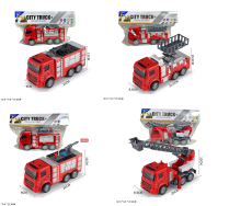 Пожежна Машина арт. 999-2/3/7/8 (72шт/2)   інерц.,,4вида пакет 32*9*22см(КІ)