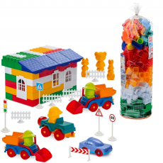 Конструктор "Лідер" №7 (300 деталей), пак. пвх(DS)