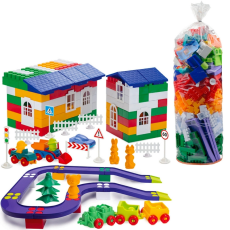 Конструктор "Лідер" №8 (400 деталей), пак. пвх(DS)