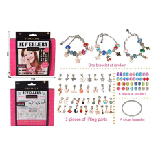 Біжутерія  набір арт. 762-8 (240шт/2), браслет 2 шт, шарміки 3 шт та намистини 6 шт(КІ)