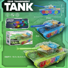 Танк арт. FS238-3A (72шт/2) батар. 2 кольори, світ., звук, короб. 18,5*9*9,5 см(КІ)