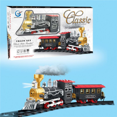 Залізниця арт. 803-1 (36шт/2)  батар. з димом короб. 41*7*23см(КІ)