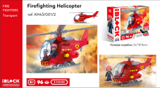 Конструктор Kids hits IBLOCK JUNIOR арт. KH43/001/2 (36шт)   FIRE 96дет., короб. 24*16*6 cm(КІ)