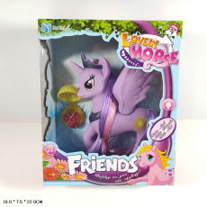 Поні арт. BYL057-2 (96шт/2)   мікс кольорів, аксес короб. 14*6*16см(КІ)