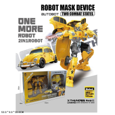 Робот арт. HS93 (36шт) 2 в 1 машина+маска, короб. 53*33*8см