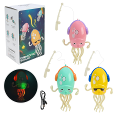 Восьминіжка  арт. JD-8788 (48шт) 3 кольри мікс, акум.,танці, рухи, у короб. 20,5*8*12,5 см(КІ)