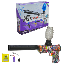 Пiстолет арт. 912-1 (72шт/2) акум.,стріляє гелевими кулями,у короб.23*5,4*18,2см(КІ)