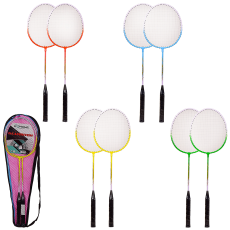 Бадмінтон арт. BD2137 (50шт) 2 ракетки, у чохлі, 4 кольори, р-р упаковки - 22.5*2*68 см, р-р іграшки