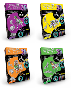 Набір креативної творчості "Пазл Антистрес із 30 та 20 деталей (60 та 20). 2в1" (16), АМх3020-01(Пок