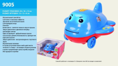 Муз.літачок 9005 (36шт)батар,реаг.на дотики., в кор.20*18*10см(КІ)