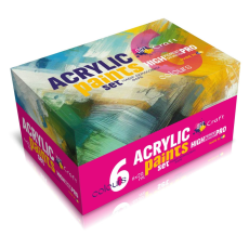 Набір акрилових фарб 6 шт. по 20 мл														