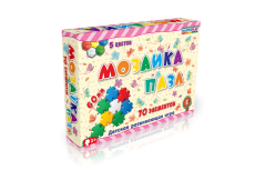 Мозаїка-пазл №6 (70 деталей, d = 60mm), коробка (DS)