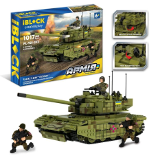 Конструктор IBLOCK арт. PL-921-393 (6шт) АРМІЯ 1017дет.,инструкція на укр мові,(КІ)