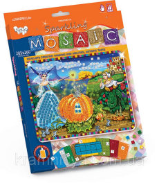 Креативна творчість "Блискуча мозаїка "Glitter Mosaic" с.3 (20)(Пок)