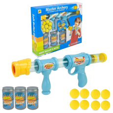 Помпова зброя арт. 931C (24шт/2)   мішені-банки, 8 поролон. Кульок короб.42*7*34см(КІ)