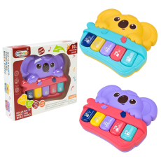 Муз разв. орган арт.668-207(144шт)коала, 2 кольори,звуки транспорту, голоси тварин, сміх дитини,(КІ)