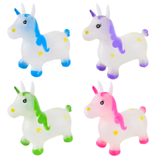 Стрибун гумовий арт. RB2523 (30шт)  Ослик 1400 гр в пакеті(КІ)