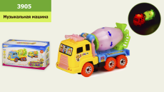 Муз. машинка 3905 (72шт/2) р-р игрушки - 22*9*12см, в коробке 24*10*13см(КИ)
