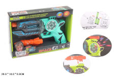 Пистолет батар RF306 (96шт/2) свет, в кор 26*18*5 см(КИ)