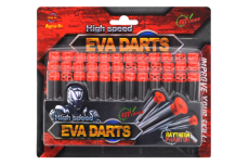 Поролонові патрони на планшеті 36 штук FJ660 р.18,5*4,5*16 см(Мас)