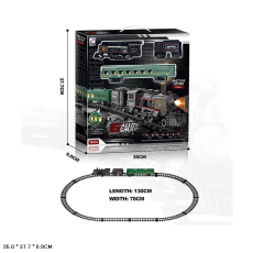 Потяг метал арт. 60-10 (24шт/2)  батар. світло, короб. 35*37,5*6,8см(КІ)