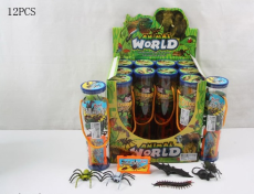 Тварини арт. 866-E7 (866-E7-KI)  (144шт/2) 12уп по 12шт 12 видів,  колба 20*5см(КІ)